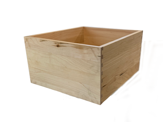 Wooden dovetail drawer box
